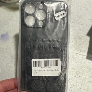 Premium Black Phone Case for 14 Pro Max